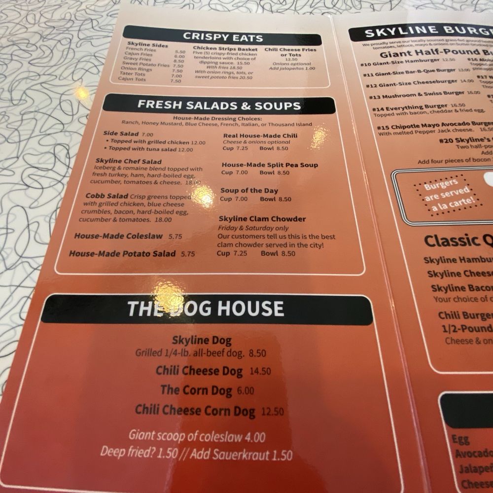 Skyline Restaurant - Menu May 2026 - Burgers Near Me - Portland, Oregon Skyline Restaurant - Menu May 2026 - Burgers Near Me - Portland, Oregon