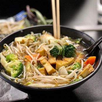 You & I Kitchen - Half tofu, half vegetable pho, with beef broth and bean sprouts - Vietnamese Near Me - West Jordan, Utah You & I Kitchen - Half tofu, half vegetable pho, with beef broth and bean sprouts - Vietnamese Near Me - West Jordan, Utah