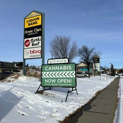 Bud Bar - Crowfoot - Bud Bar Cannabis Weed Dispensary Signage
