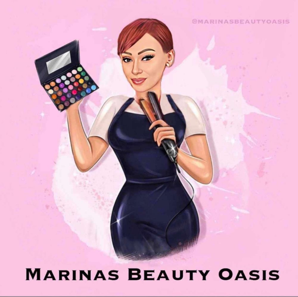Marina's Beauty Oasis Logo