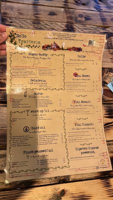 Menu photo 2 SoHo Trattoria Paris, 