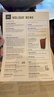 Menu photo 3 First Watch Phoenix, AZ