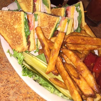 The Satellite Diner - Turkey club with beer batter fries & Bloody Mary - Breakfast & Brunch Near Me - Spokane, Washington The Satellite Diner - Turkey club with beer batter fries & Bloody Mary - Breakfast & Brunch Near Me - Spokane, Washington