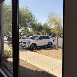 Waiting room view wishing I was out there Waiting room view wishing I was out there