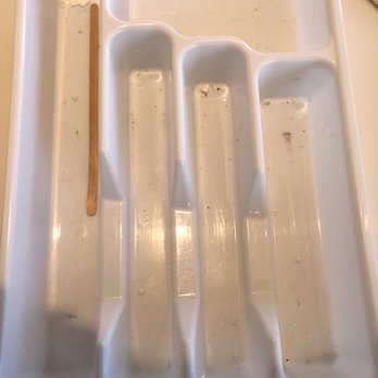Luxe RV Rentals - Filthy utensil tray - RV Rental Near Me Luxe RV Rentals - Filthy utensil tray - RV Rental Near Me