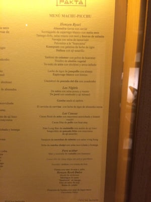 Menu photo 3 Pakta Barcelona, B Menu photo 3 Pakta Barcelona, B