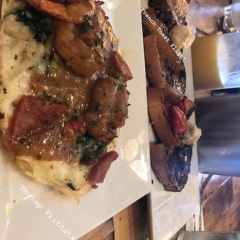 Batter & Berries - Shrimp Frittata French Toast Flight - Breakfast & Brunch Near Me - Chicago, Illinois Batter & Berries - Shrimp Frittata French Toast Flight - Breakfast & Brunch Near Me - Chicago, Illinois