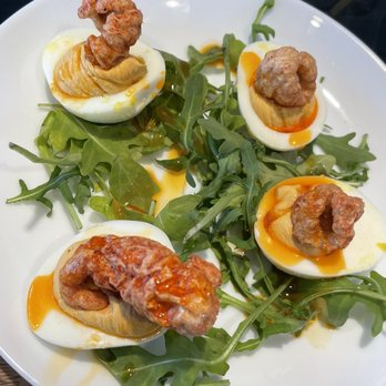 The Ruby Hotel & Bar - Deviled eggs - Hotels Near Me - Round Rock, Texas