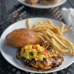 The Blue Stag Saloon - Blackened chicken that wasn't blackened