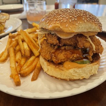 Unconventional Diner - Fried Chicken Sandwich and French Fries - Breakfast & Brunch Near Me - Washington, DC, District of Columbia Unconventional Diner - Fried Chicken Sandwich and French Fries - Breakfast & Brunch Near Me - Washington, DC, District of Columbia
