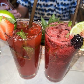Garden House Latin Restaurant - Strawberry and blackberry mojitos - Colombian Near Me - Miami Beach, Florida Garden House Latin Restaurant - Strawberry and blackberry mojitos - Colombian Near Me - Miami Beach, Florida