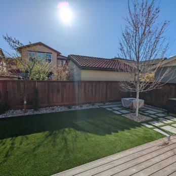 Lara landscape custom - Back yard - Landscaping Near Me - San Martin, California