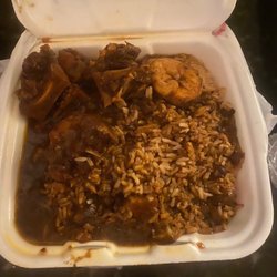 Fireside Jamaican Restaurant - Oxtail & Butter Beans