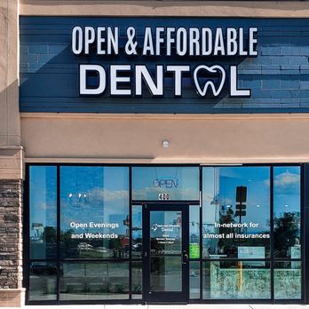Open and Affordable Dental and Braces - Store front. - General Dentistry Near Me - Firestone, Colorado Open and Affordable Dental and Braces - Store front. - General Dentistry Near Me - Firestone, Colorado