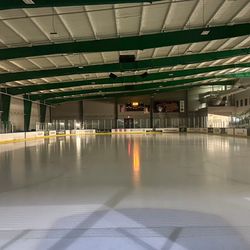 Pepper StarCenter - NHL sheet of ice before the lights are on