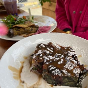 Understory - Concha black sesame bread pudding! - Filipino Near Me - Oakland, California Understory - Concha black sesame bread pudding! - Filipino Near Me - Oakland, California