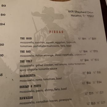 Spaghetti Western Italian Cafe - Menu - Italian Near Me - Houston, Texas Spaghetti Western Italian Cafe - Menu - Italian Near Me - Houston, Texas