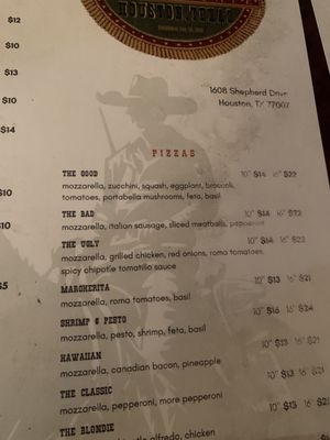Menu photo 4 Spaghetti Western Italian Cafe Houston, TX Menu photo 4 Spaghetti Western Italian Cafe Houston, TX