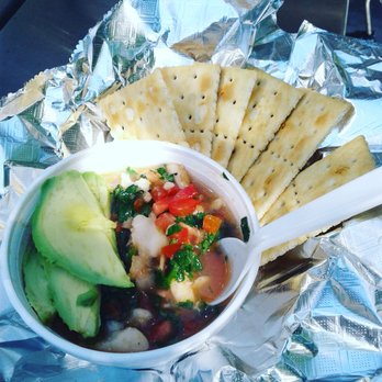 Rudy Junior's - Fresh Ceviche with avocado and crackers! - Food Trucks Near Me Rudy Junior's - Fresh Ceviche with avocado and crackers! - Food Trucks Near Me