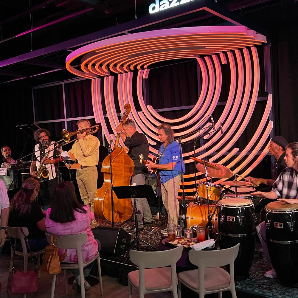 Dazzle - during the show, an El Chapultepec celebration. - Jazz & Blues Near Me - Denver, Colorado