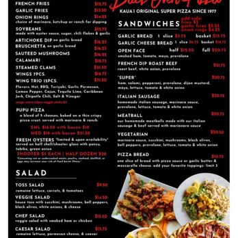 Brick Oven Pizza - Menu - Pizza Near Me - Kapolei, Hawaii Brick Oven Pizza - Menu - Pizza Near Me - Kapolei, Hawaii