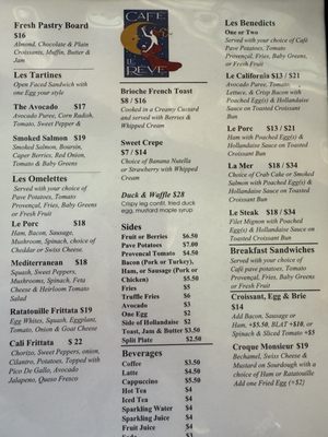 Menu photo 4 Cafe Le Reve Riverside, CA Menu photo 4 Cafe Le Reve Riverside, CA