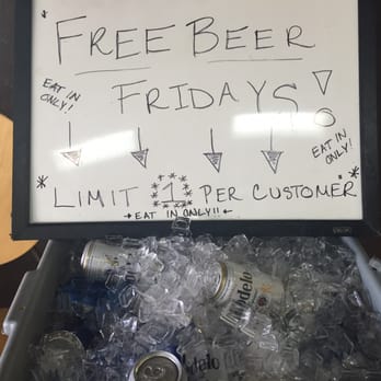 Winners BBQ - Free beer Friday?!? Yes please. But not at lunch. - Barbeque Near Me - Plano, Texas Winners BBQ - Free beer Friday?!? Yes please. But not at lunch. - Barbeque Near Me - Plano, Texas