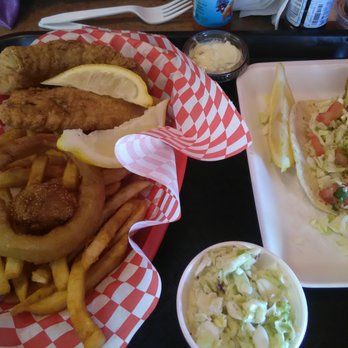 Crispy's Fish-n-Chips - 2 piece cod comes with coleslaw - Fish & Chips Near Me - Tucson, Arizona