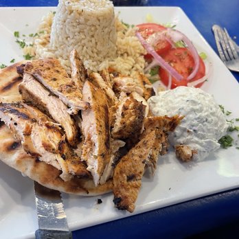 Pithari Taverna - Chicken Gyro Platter - Greek Near Me - Highland Park, New Jersey Pithari Taverna - Chicken Gyro Platter - Greek Near Me - Highland Park, New Jersey