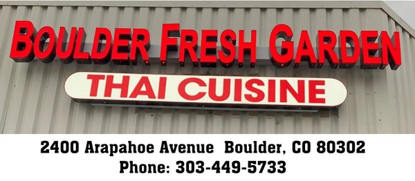 Boulder Fresh Garden Thai Cuisine by null