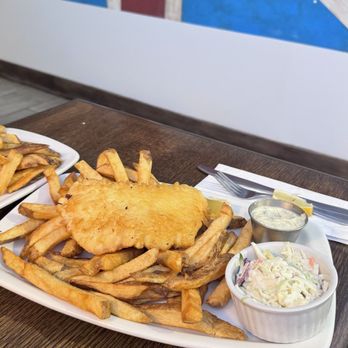 Chip+Malt - Battered Halibut and Chips - British Near Me - Newmarket, Ontario