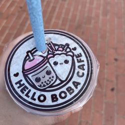 Hello Boba Cafe - Cutest little logo!!
