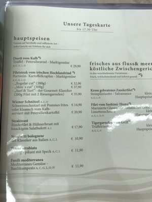 Menu photo 2 Bar-Restaurant Strandperle Seefeld Seefeld in Tirol, 7 Menu photo 2 Bar-Restaurant Strandperle Seefeld Seefeld in Tirol, 7