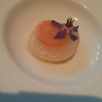 Le Papillon - Complimentary - Bay Scallop with Gooseberry - French Near Me - San Jose, California Le Papillon - Complimentary - Bay Scallop with Gooseberry - French Near Me - San Jose, California