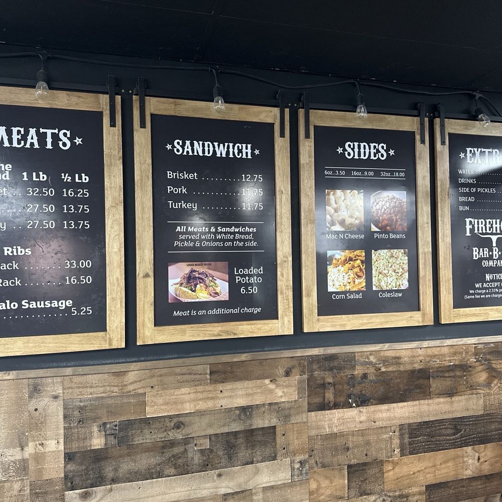 Firehole Bar-B-Que - Menu - Barbeque Near Me - West Yellowstone, Montana