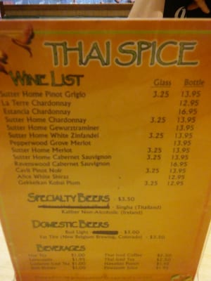 Menu photo 3 Thai Spice Omaha, NE
