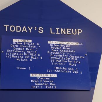 Mister - Mister's menu - Ice Cream & Frozen Yogurt Near Me - Vancouver, British Columbia