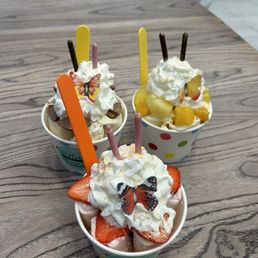 Strawberry Yum, Reese's Roll, Sunny NoHo