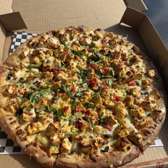 Rasoi - Achari Paneer Pizza - Indian Near Me - Katy, Texas