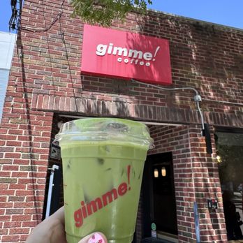 Gimme! Coffee - Iced honey matcha latte - Coffee & Tea Near Me - Ithaca, New York Gimme! Coffee - Iced honey matcha latte - Coffee & Tea Near Me - Ithaca, New York