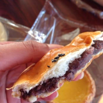 Asian Bakery Cafe - Red bean bun $1.50 - Bakeries Near Me - Rockville, Maryland