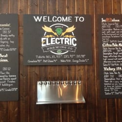 Electric Brewing Co - Beer selections