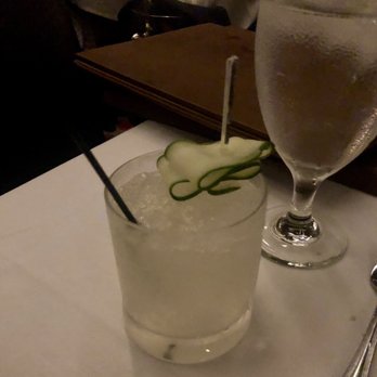 Ocean Prime - Cucumber Gimlet - Seafood Near Me - New York, New York Ocean Prime - Cucumber Gimlet - Seafood Near Me - New York, New York