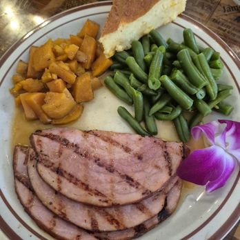 Marsh Landing Restaurant - Ham Dinner - Southern Near Me - Fellsmere, Florida