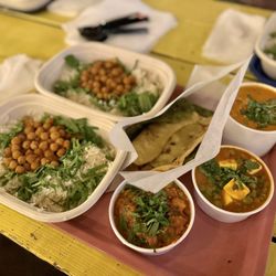 Indigo - Paradise Platter and Chicken Tikka Masala