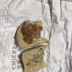 KFC - Stale bread on bottom an no meat