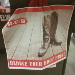 H-E-B - What's this a boot