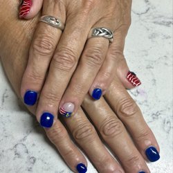 Maysy’s Nail & Spa - By Sarah at Maysy's Nail & Spa, Liberty Missouri -American Patriot Nails