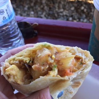 Don Bravos Authentic Mexican Cusine - Breakfast burrito with no bacon - Mexican Near Me - La Jolla, California