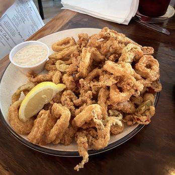 Bunky's Raw Bar & Grill - Fried Calamari - Sports Bars Near Me - Indialantic, Florida Bunky's Raw Bar & Grill - Fried Calamari - Sports Bars Near Me - Indialantic, Florida